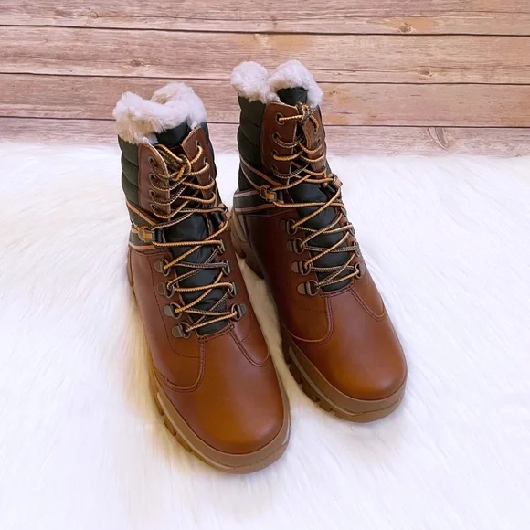 Timberland Women’s Jenness Falls Waterproof Insulated Boots In Medium Brown - Picture 4 of 7